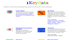 Desktop Screenshot of 1keydata.com